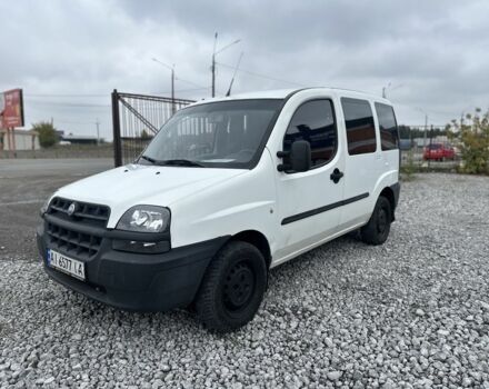 Белый Фиат Добло, объемом двигателя 1.9 л и пробегом 270 тыс. км за 3950 $, фото 2 на Automoto.ua