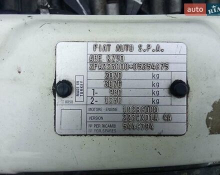 Белый Фиат Добло, объемом двигателя 1.6 л и пробегом 302 тыс. км за 3600 $, фото 6 на Automoto.ua