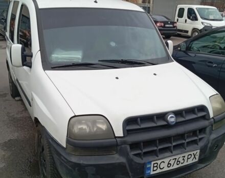 Белый Фиат Добло, объемом двигателя 1.9 л и пробегом 370 тыс. км за 4300 $, фото 4 на Automoto.ua