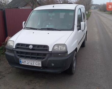 Белый Фиат Добло, объемом двигателя 1.91 л и пробегом 280 тыс. км за 3700 $, фото 6 на Automoto.ua