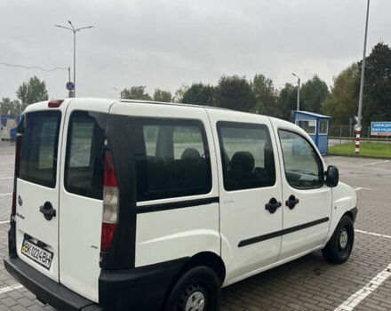 Белый Фиат Добло, объемом двигателя 1.91 л и пробегом 260 тыс. км за 4200 $, фото 11 на Automoto.ua