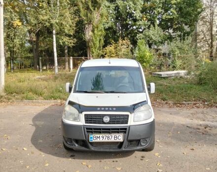 Белый Фиат Добло, объемом двигателя 1.2 л и пробегом 269 тыс. км за 3000 $, фото 1 на Automoto.ua