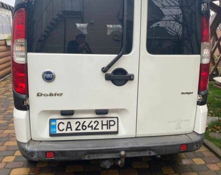 Белый Фиат Добло, объемом двигателя 1.9 л и пробегом 266 тыс. км за 3700 $, фото 5 на Automoto.ua
