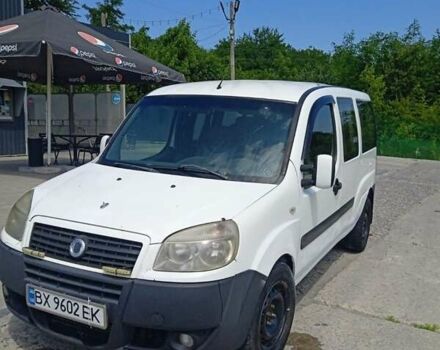 Белый Фиат Добло, объемом двигателя 1.91 л и пробегом 280 тыс. км за 3750 $, фото 1 на Automoto.ua