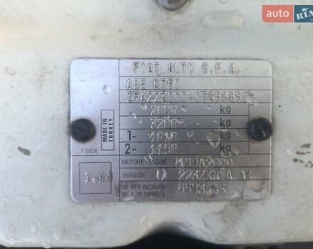 Белый Фиат Добло, объемом двигателя 1.3 л и пробегом 311 тыс. км за 3750 $, фото 24 на Automoto.ua