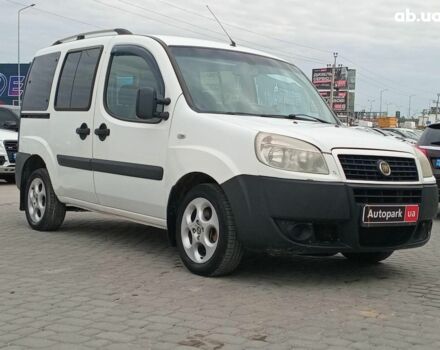 Белый Фиат Добло, объемом двигателя 1.4 л и пробегом 270 тыс. км за 4790 $, фото 7 на Automoto.ua