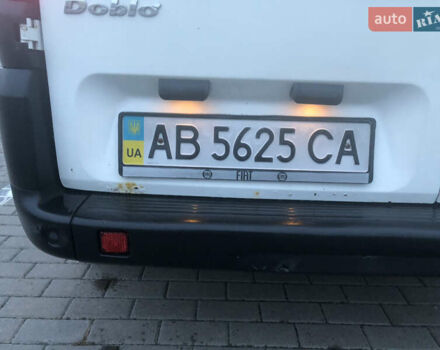 Белый Фиат Добло, объемом двигателя 1.3 л и пробегом 266 тыс. км за 5200 $, фото 28 на Automoto.ua