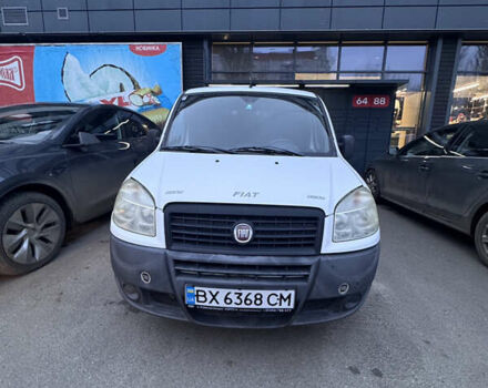 Белый Фиат Добло, объемом двигателя 1.4 л и пробегом 270 тыс. км за 2900 $, фото 1 на Automoto.ua