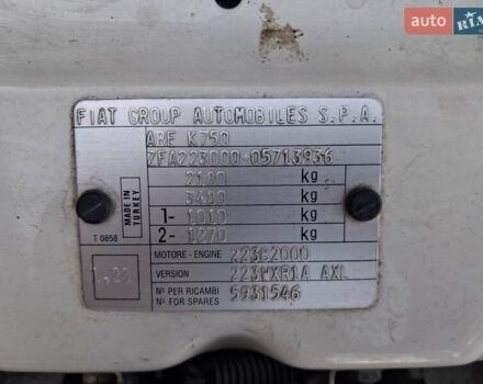 Білий Фіат Добло, об'ємом двигуна 1.91 л та пробігом 244 тис. км за 5450 $, фото 14 на Automoto.ua
