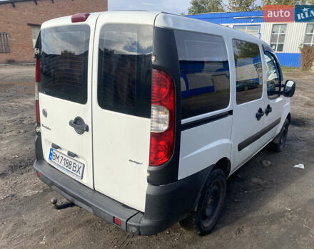 Белый Фиат Добло, объемом двигателя 1.25 л и пробегом 160 тыс. км за 3700 $, фото 3 на Automoto.ua