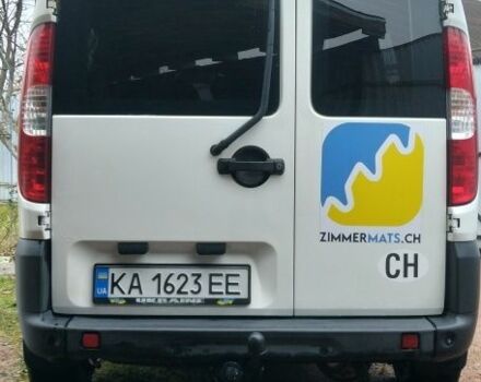 Белый Фиат Добло, объемом двигателя 1.4 л и пробегом 140 тыс. км за 5900 $, фото 6 на Automoto.ua