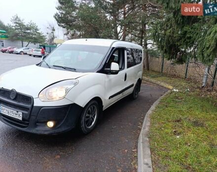 Белый Фиат Добло, объемом двигателя 1.25 л и пробегом 263 тыс. км за 3650 $, фото 5 на Automoto.ua