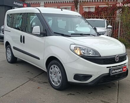 Белый Фиат Добло, объемом двигателя 1.4 л и пробегом 88 тыс. км за 10990 $, фото 5 на Automoto.ua