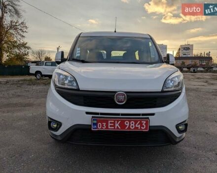 Белый Фиат Добло, объемом двигателя 1.3 л и пробегом 100 тыс. км за 10800 $, фото 18 на Automoto.ua