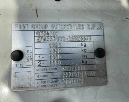 Білий Фіат Добло, об'ємом двигуна 1.4 л та пробігом 1 тис. км за 2882 $, фото 13 на Automoto.ua
