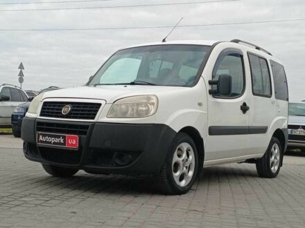 Фіат Добло 2008 у Львові на Automoto.ua Білий Фіат Добло, об'ємом двигуна 1.4 л та пробігом 270 тис. км за 4790 $, фото 1 на Automoto.ua
