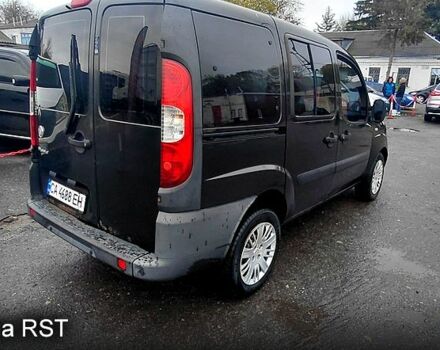 Черный Фиат Добло, объемом двигателя 1.4 л и пробегом 265 тыс. км за 3500 $, фото 2 на Automoto.ua