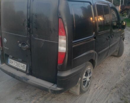 Чорний Фіат Добло, об'ємом двигуна 1.2 л та пробігом 980 тис. км за 2700 $, фото 4 на Automoto.ua
