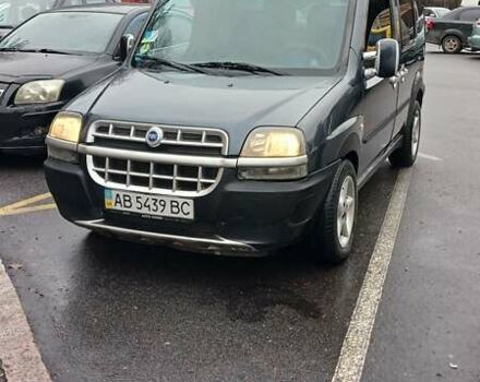 Черный Фиат Добло, объемом двигателя 1.9 л и пробегом 182 тыс. км за 5750 $, фото 1 на Automoto.ua
