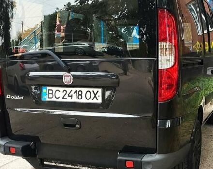 Черный Фиат Добло, объемом двигателя 1.4 л и пробегом 153 тыс. км за 7500 $, фото 5 на Automoto.ua