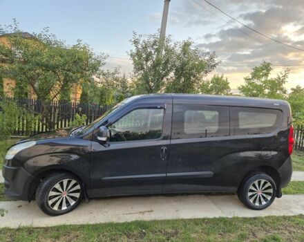 Черный Фиат Добло, объемом двигателя 1.6 л и пробегом 330 тыс. км за 6900 $, фото 6 на Automoto.ua