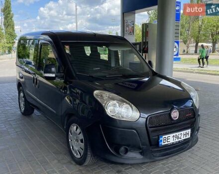 Черный Фиат Добло, объемом двигателя 1.96 л и пробегом 231 тыс. км за 6500 $, фото 5 на Automoto.ua