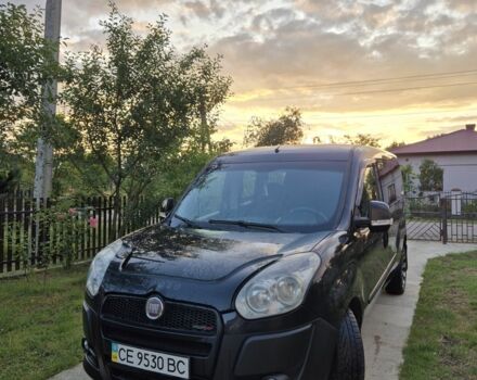 Черный Фиат Добло, объемом двигателя 1.6 л и пробегом 330 тыс. км за 6900 $, фото 1 на Automoto.ua