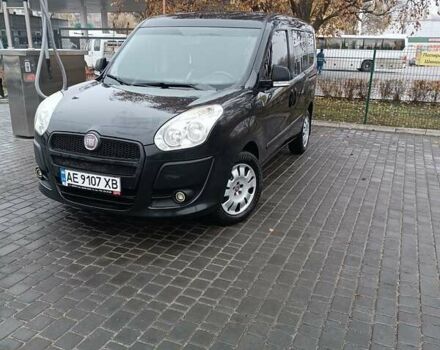 Черный Фиат Добло, объемом двигателя 1.37 л и пробегом 180 тыс. км за 6700 $, фото 4 на Automoto.ua