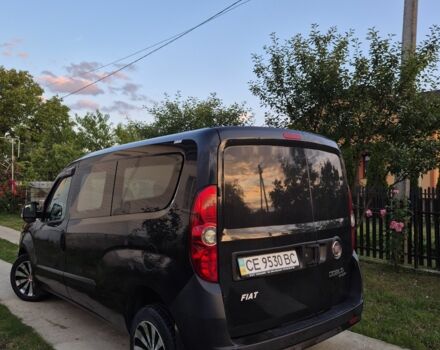 Черный Фиат Добло, объемом двигателя 1.6 л и пробегом 330 тыс. км за 6900 $, фото 2 на Automoto.ua