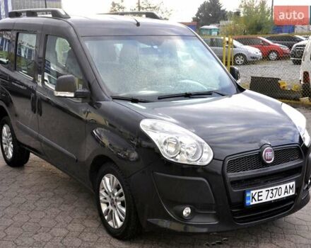 Черный Фиат Добло, объемом двигателя 1.6 л и пробегом 240 тыс. км за 7200 $, фото 5 на Automoto.ua
