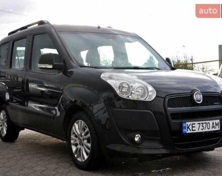Черный Фиат Добло, объемом двигателя 1.6 л и пробегом 240 тыс. км за 7200 $, фото 6 на Automoto.ua