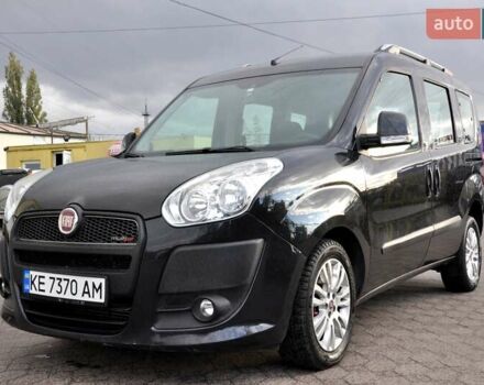 Черный Фиат Добло, объемом двигателя 1.6 л и пробегом 240 тыс. км за 7200 $, фото 2 на Automoto.ua