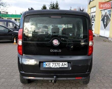 Черный Фиат Добло, объемом двигателя 1.6 л и пробегом 240 тыс. км за 7200 $, фото 10 на Automoto.ua