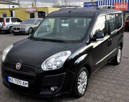 Черный Фиат Добло, объемом двигателя 1.6 л и пробегом 240 тыс. км за 7200 $, фото 1 на Automoto.ua
