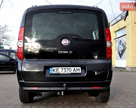 Черный Фиат Добло, объемом двигателя 1.6 л и пробегом 240 тыс. км за 7200 $, фото 11 на Automoto.ua