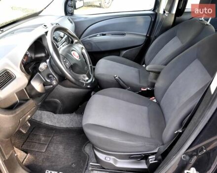 Черный Фиат Добло, объемом двигателя 1.6 л и пробегом 240 тыс. км за 7200 $, фото 16 на Automoto.ua