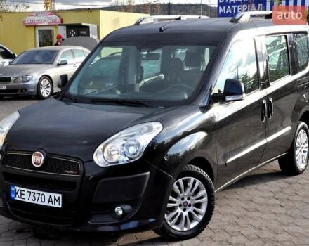 Черный Фиат Добло, объемом двигателя 1.6 л и пробегом 240 тыс. км за 7200 $, фото 37 на Automoto.ua
