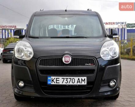 Черный Фиат Добло, объемом двигателя 1.6 л и пробегом 240 тыс. км за 7200 $, фото 4 на Automoto.ua