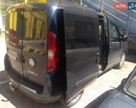 Черный Фиат Добло, объемом двигателя 1.2 л и пробегом 164 тыс. км за 8200 $, фото 7 на Automoto.ua