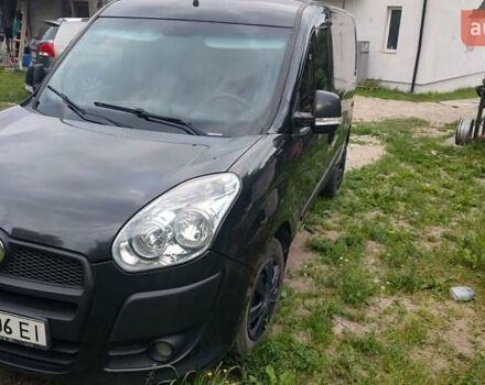 Черный Фиат Добло, объемом двигателя 1.6 л и пробегом 189 тыс. км за 5900 $, фото 4 на Automoto.ua