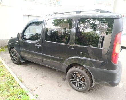 Черный Фиат Добло, объемом двигателя 1.3 л и пробегом 170 тыс. км за 8050 $, фото 3 на Automoto.ua