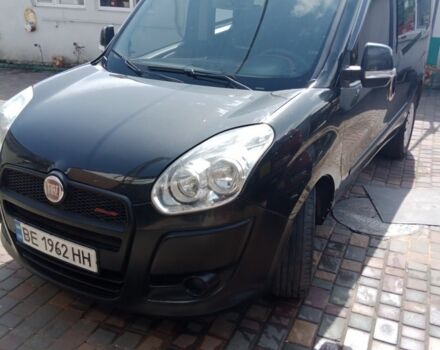 Черный Фиат Добло, объемом двигателя 2 л и пробегом 231 тыс. км за 6300 $, фото 1 на Automoto.ua