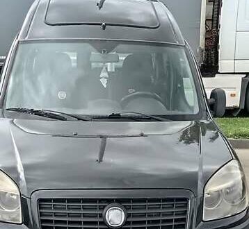 Чорний Фіат Добло, об'ємом двигуна 1.9 л та пробігом 227 тис. км за 5800 $, фото 1 на Automoto.ua