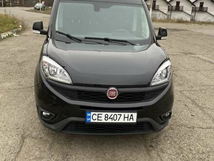 Черный Фиат Добло, объемом двигателя 1.6 л и пробегом 70 тыс. км за 13800 $, фото 1 на Automoto.ua