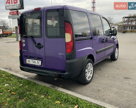 Фиолетовый Фиат Добло, объемом двигателя 1.3 л и пробегом 145 тыс. км за 5250 $, фото 4 на Automoto.ua
