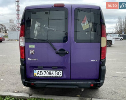 Фиолетовый Фиат Добло, объемом двигателя 1.3 л и пробегом 145 тыс. км за 5250 $, фото 5 на Automoto.ua