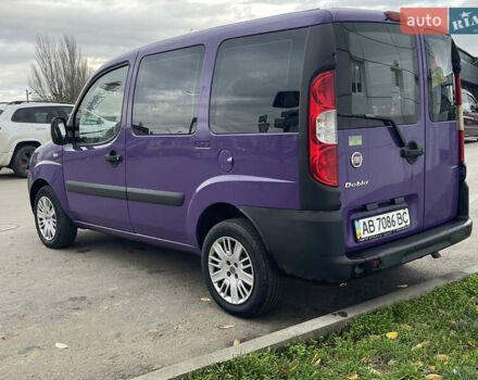 Фиолетовый Фиат Добло, объемом двигателя 1.3 л и пробегом 145 тыс. км за 5250 $, фото 8 на Automoto.ua
