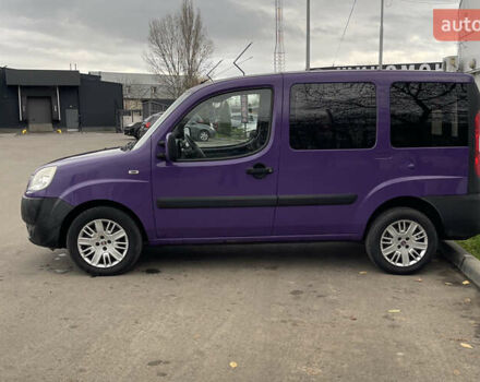 Фиолетовый Фиат Добло, объемом двигателя 1.3 л и пробегом 145 тыс. км за 5250 $, фото 2 на Automoto.ua
