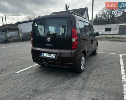 Коричневый Фиат Добло, объемом двигателя 1.4 л и пробегом 133 тыс. км за 7199 $, фото 5 на Automoto.ua