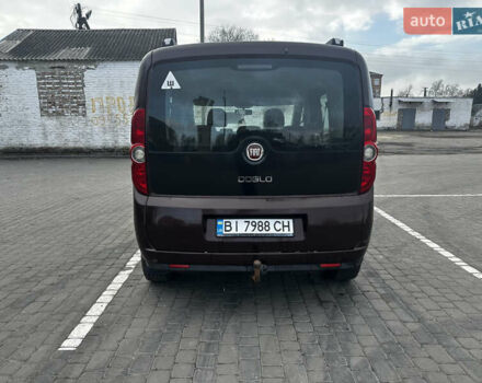 Коричневый Фиат Добло, объемом двигателя 1.4 л и пробегом 133 тыс. км за 7199 $, фото 6 на Automoto.ua